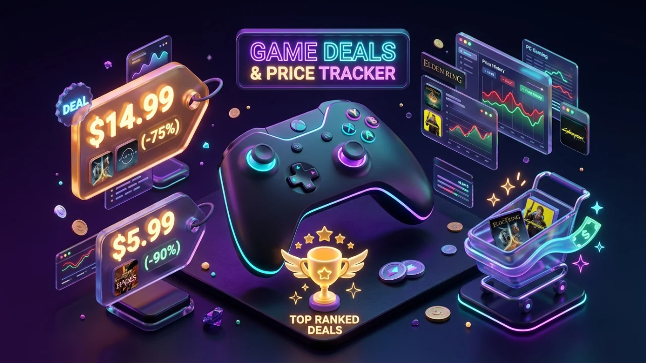 Rastreador de ofertas y mínimos históricos de videojuegos