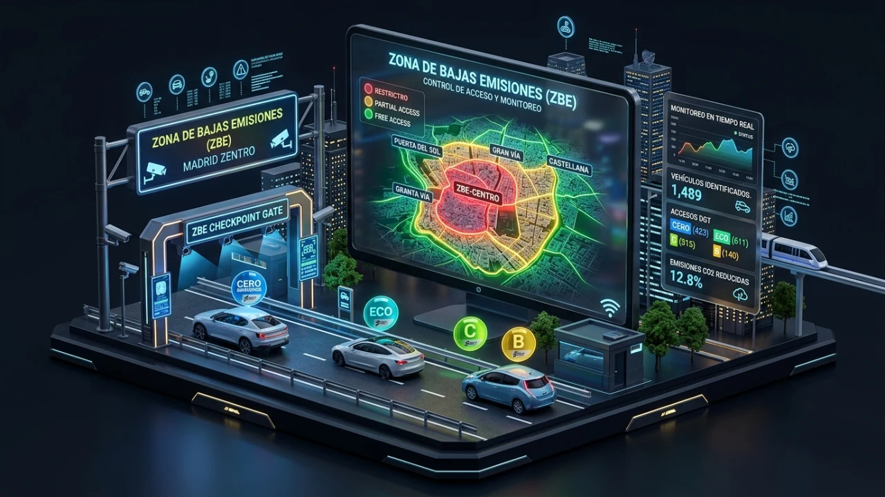 Buscador de restricciones de Zonas de Bajas Emisiones