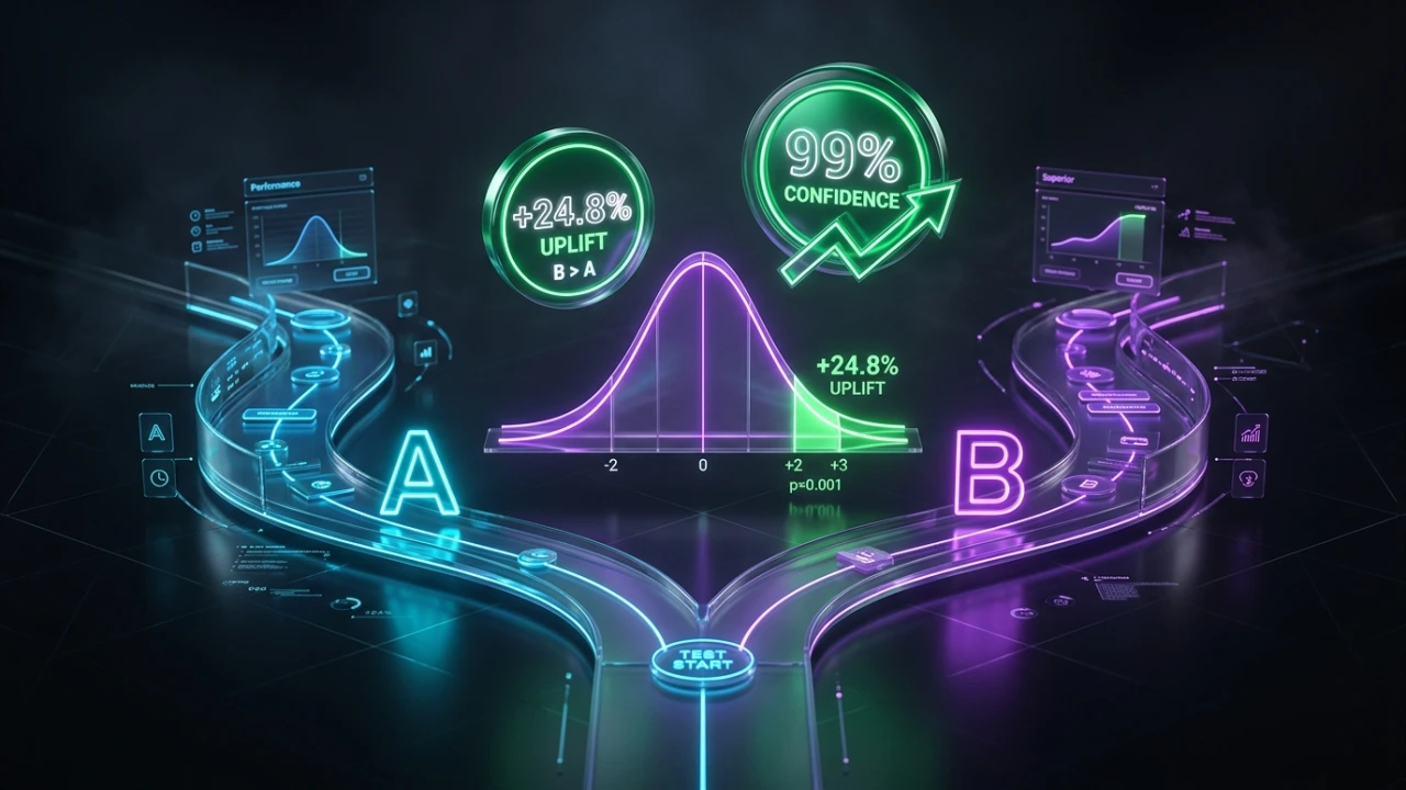 Calculadora de test A/B y significancia estadística