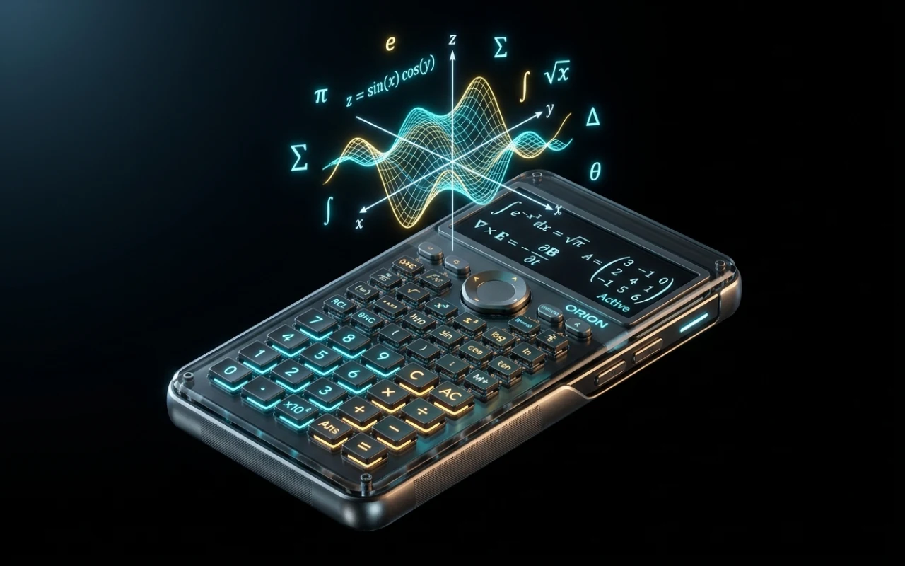Calculadora científica y graficadora 2D