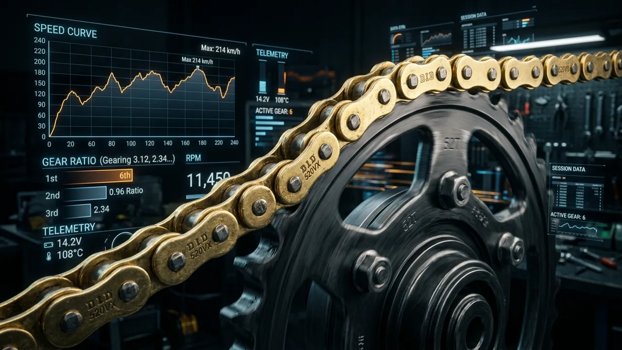 Calculadora de desarrollo de moto