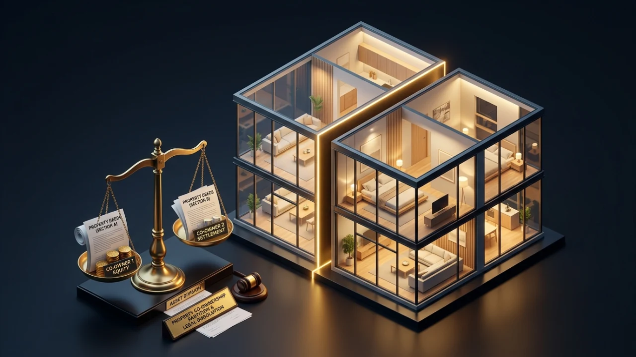 Calculadora de extinción de condominio y divorcio