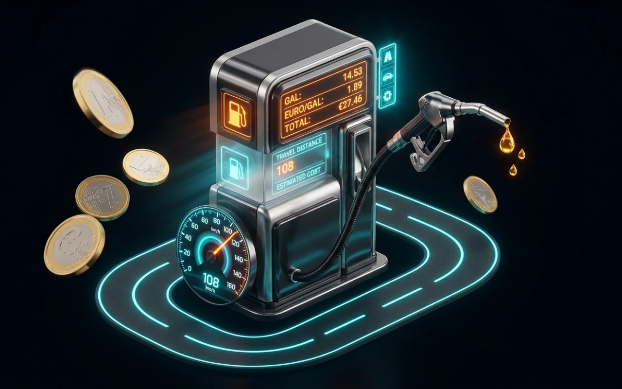 Calculadora de gasto de gasolina y viaje