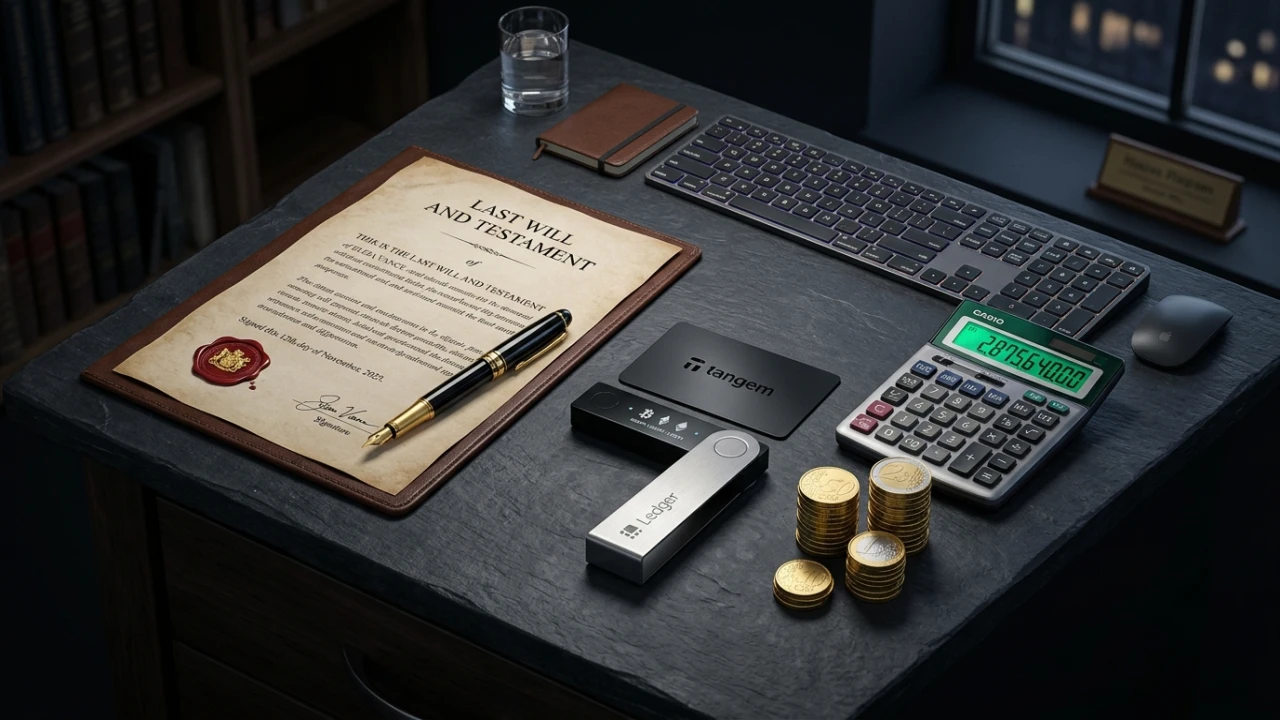 Calculadora de herencia con testamento digital y cuentas online
