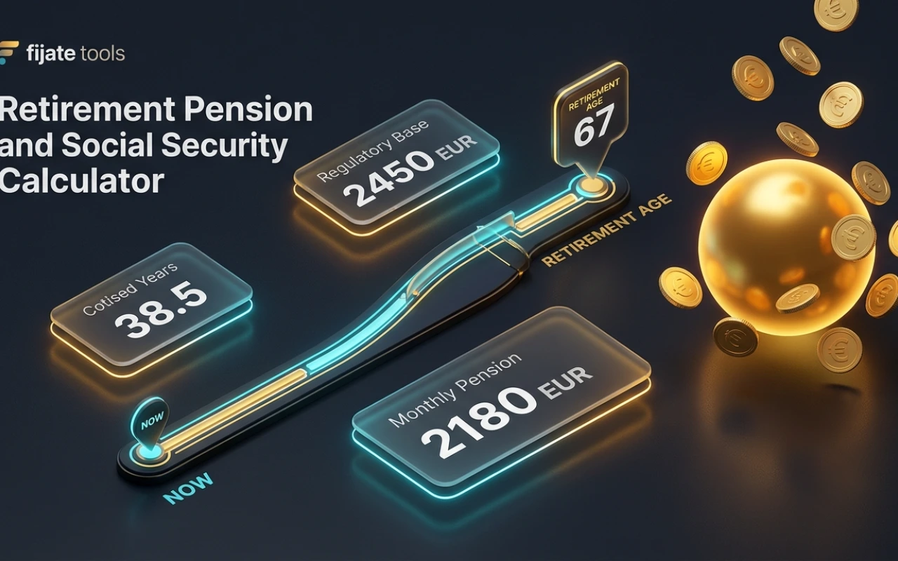 Calculadora de pensión de jubilación