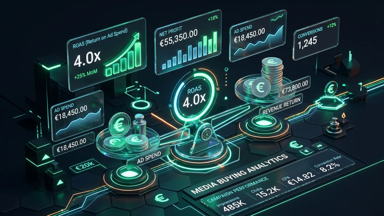 Calculadora de métricas publicitarias