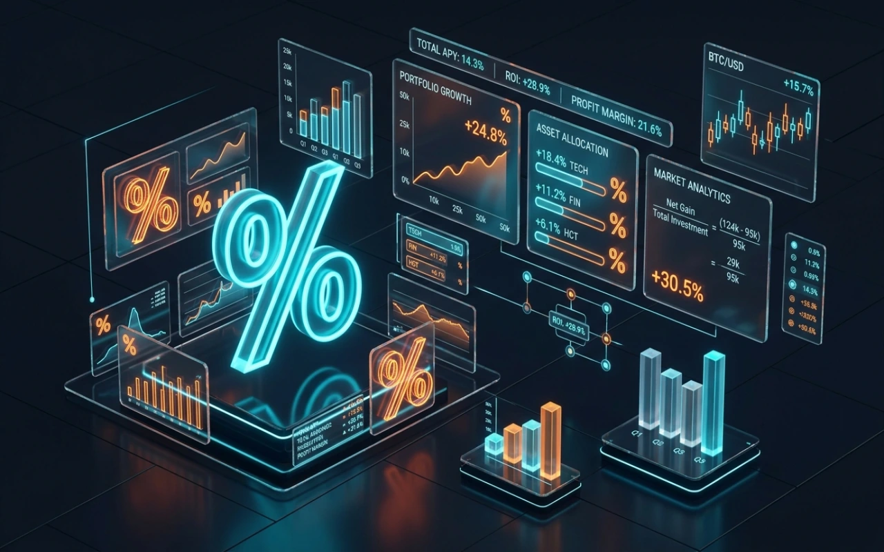 Calculadora de porcentajes online