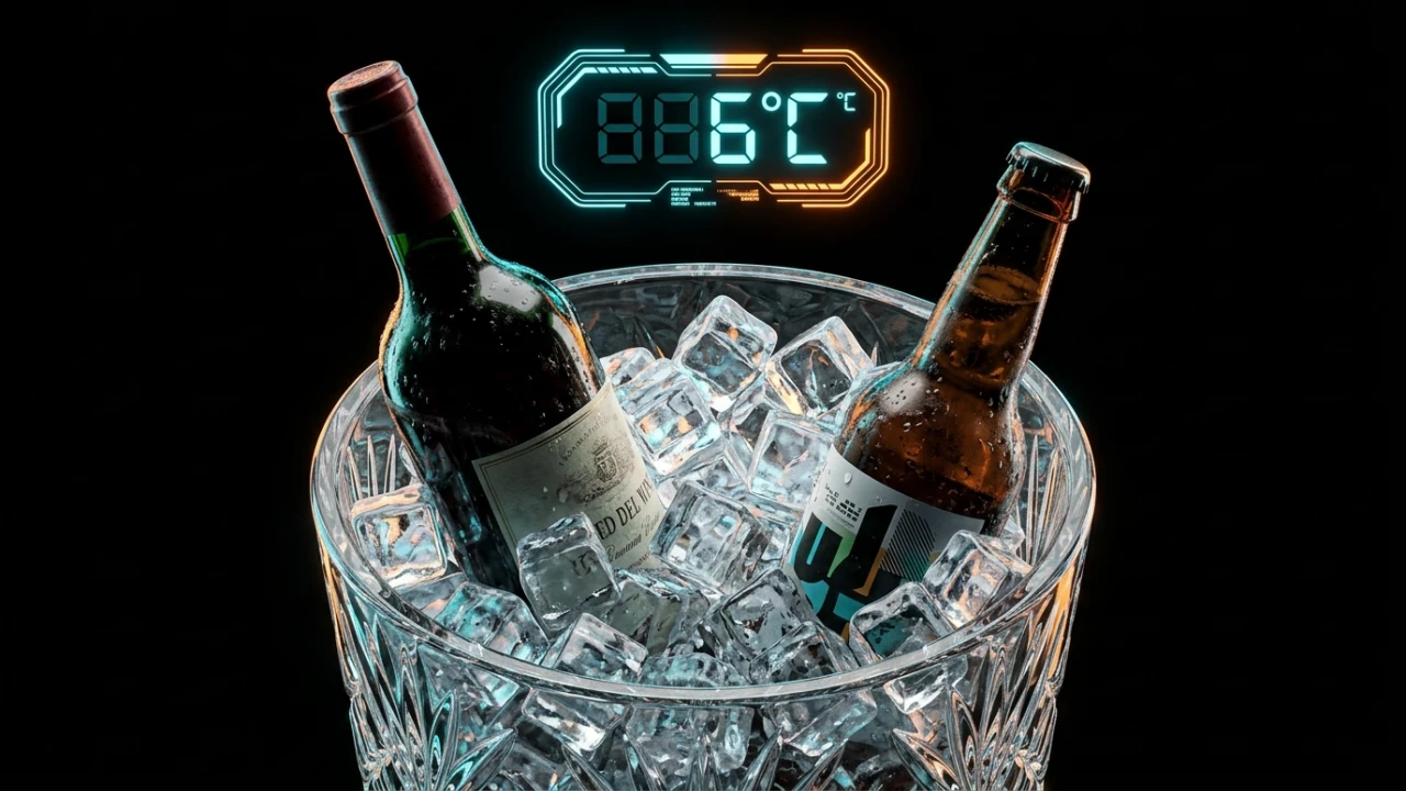 Calculadora de temperatura de servicio y enfriador