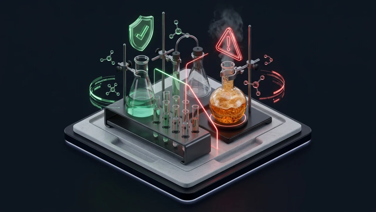 Comprobador de mezclas de productos de limpieza