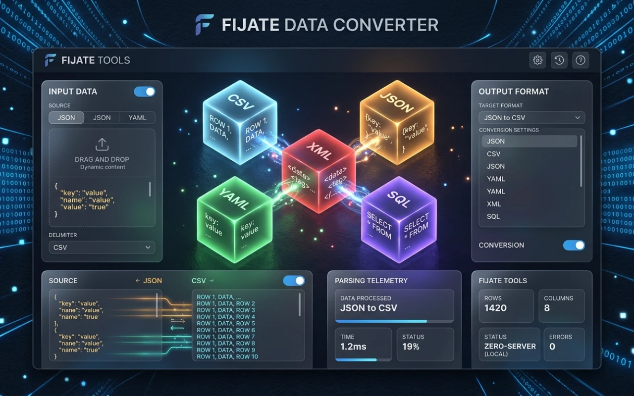 Conversor multidireccional de datos
