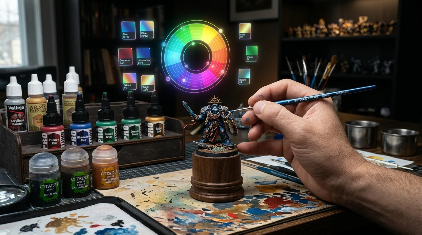 Conversor de pinturas para miniaturas y modelismo