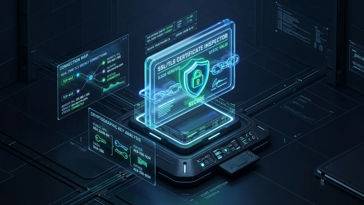 Inspector y decodificador de certificados SSL / TLS (X.509)