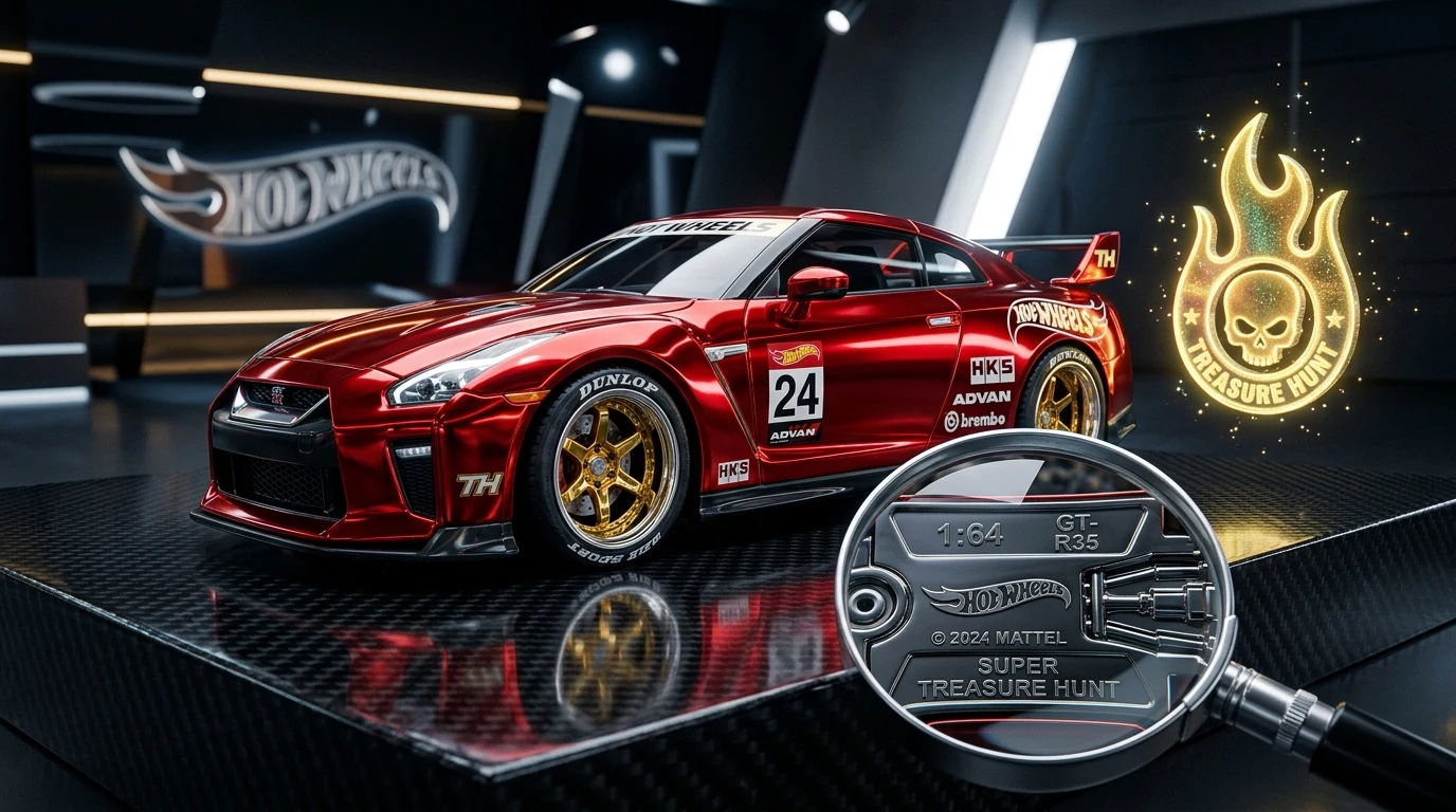 Detector y decodificador de Hot Wheels