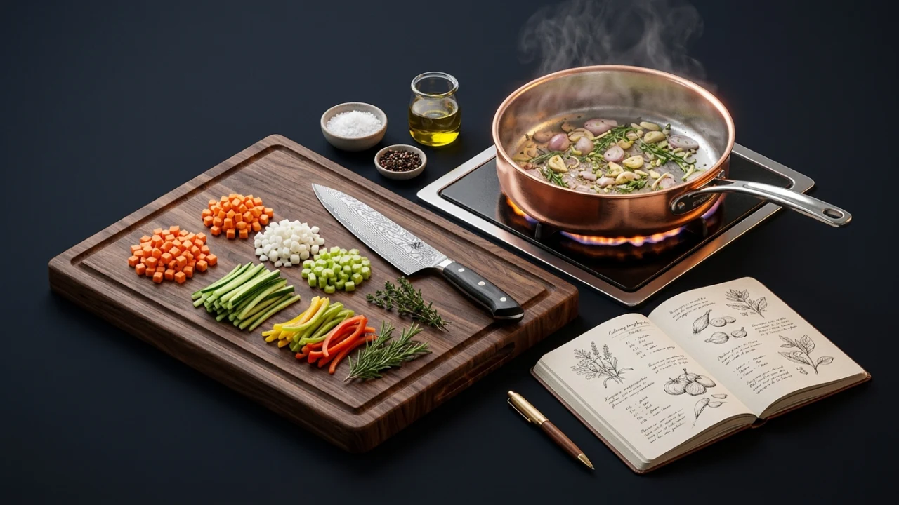 Diccionario de cocina y técnicas culinarias