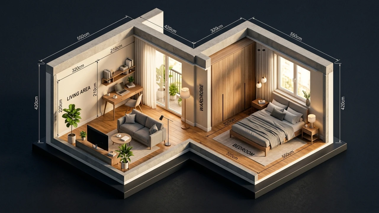 Diseñador de habitaciones y planos de casa 2D/3D