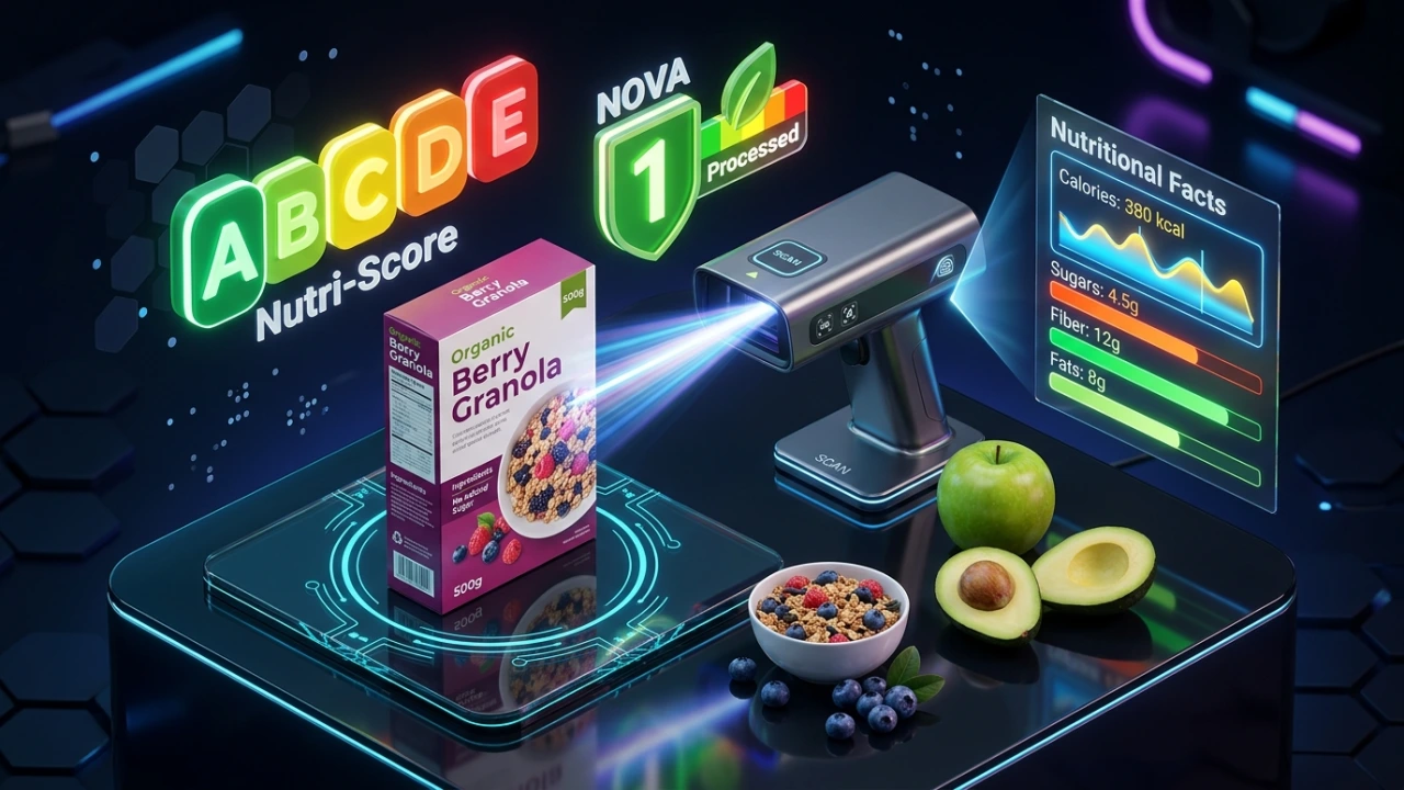 Escáner de alimentos, Nutri-Score y alérgenos