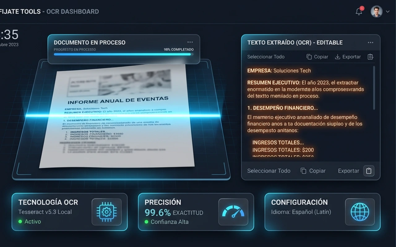 Extractor de texto OCR
