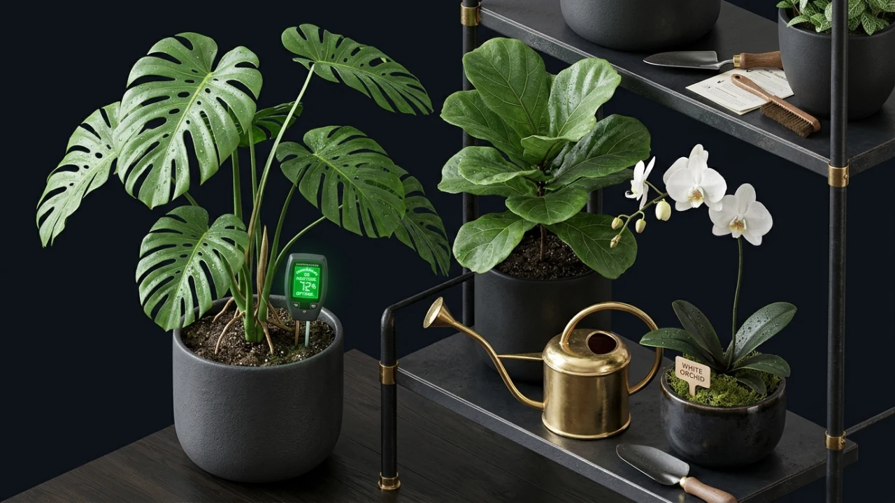 Guía y asistente de cuidado de plantas y flores