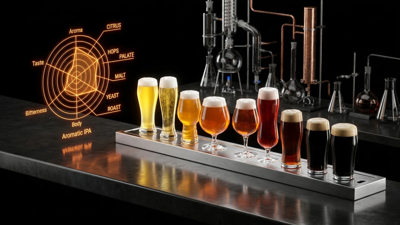 Laboratorio cervecero y guía BJCP