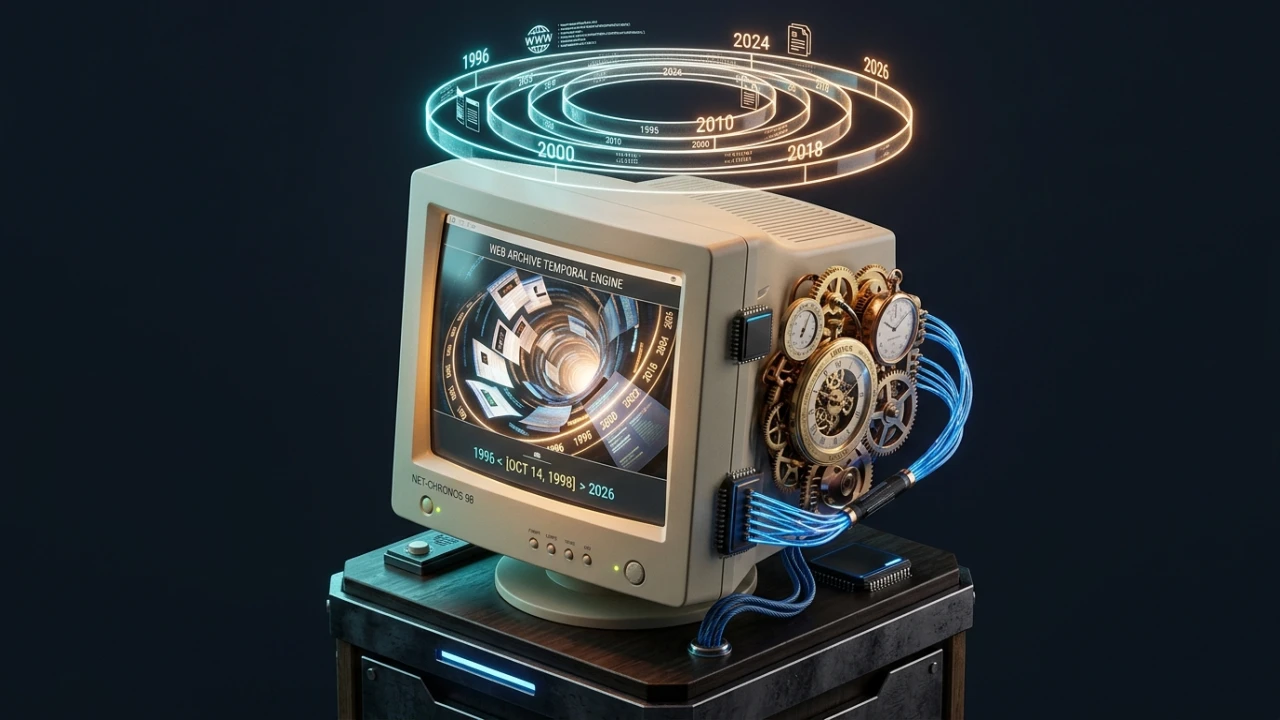 Máquina del tiempo web: consulta el pasado de internet