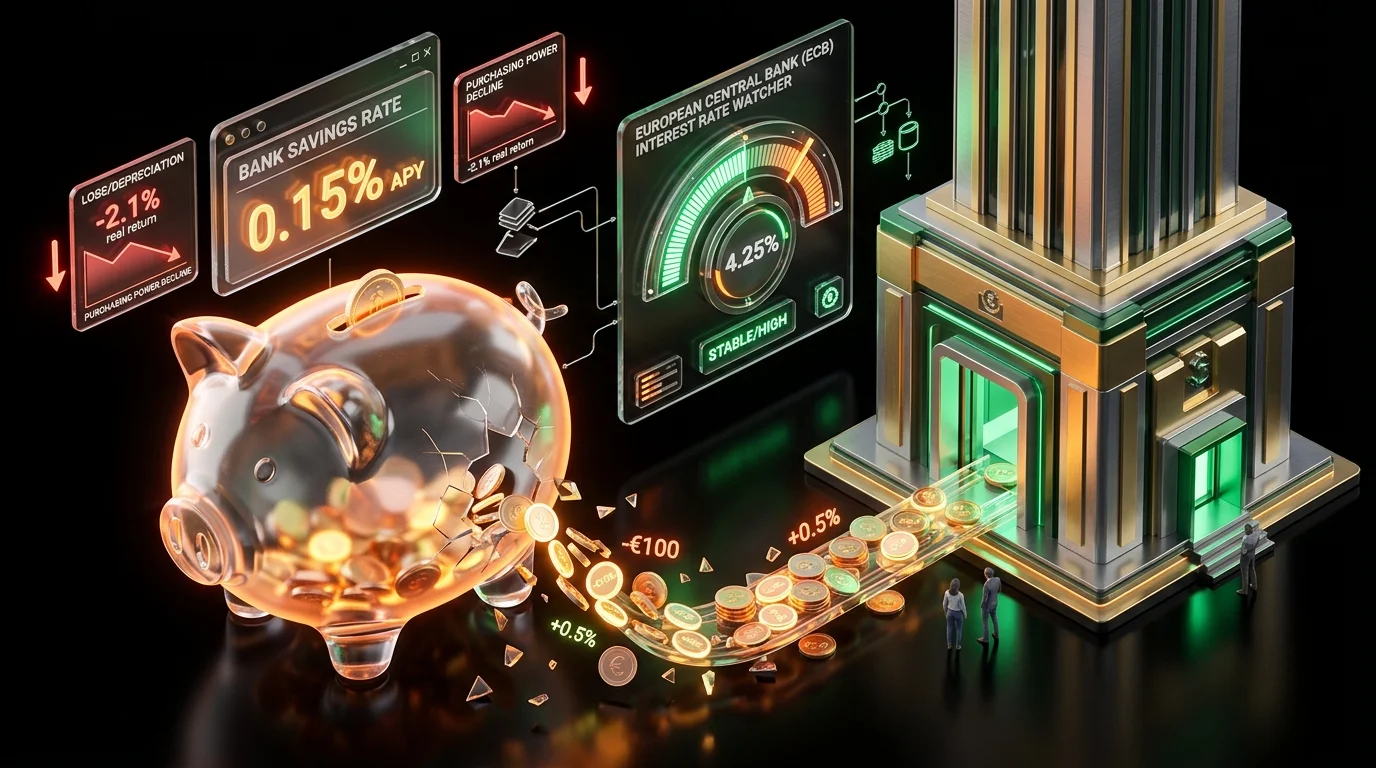 Monitor del ahorro dormido: ¿Cuánto te roba tu banco?