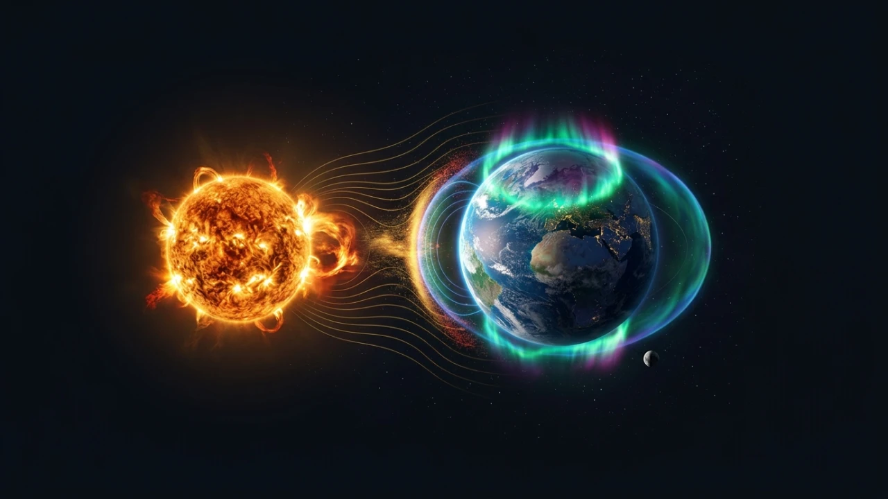Monitor de tormentas solares y radar de auroras boreales en directo