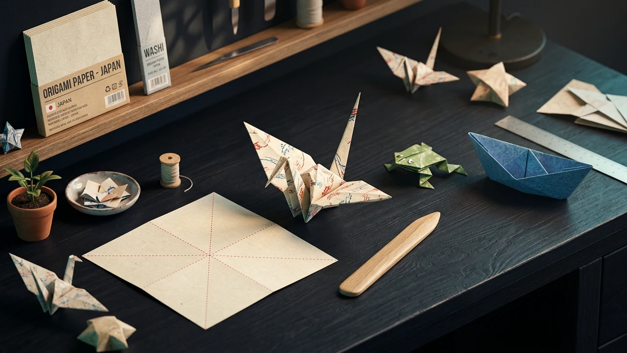 Taller de origami paso a paso