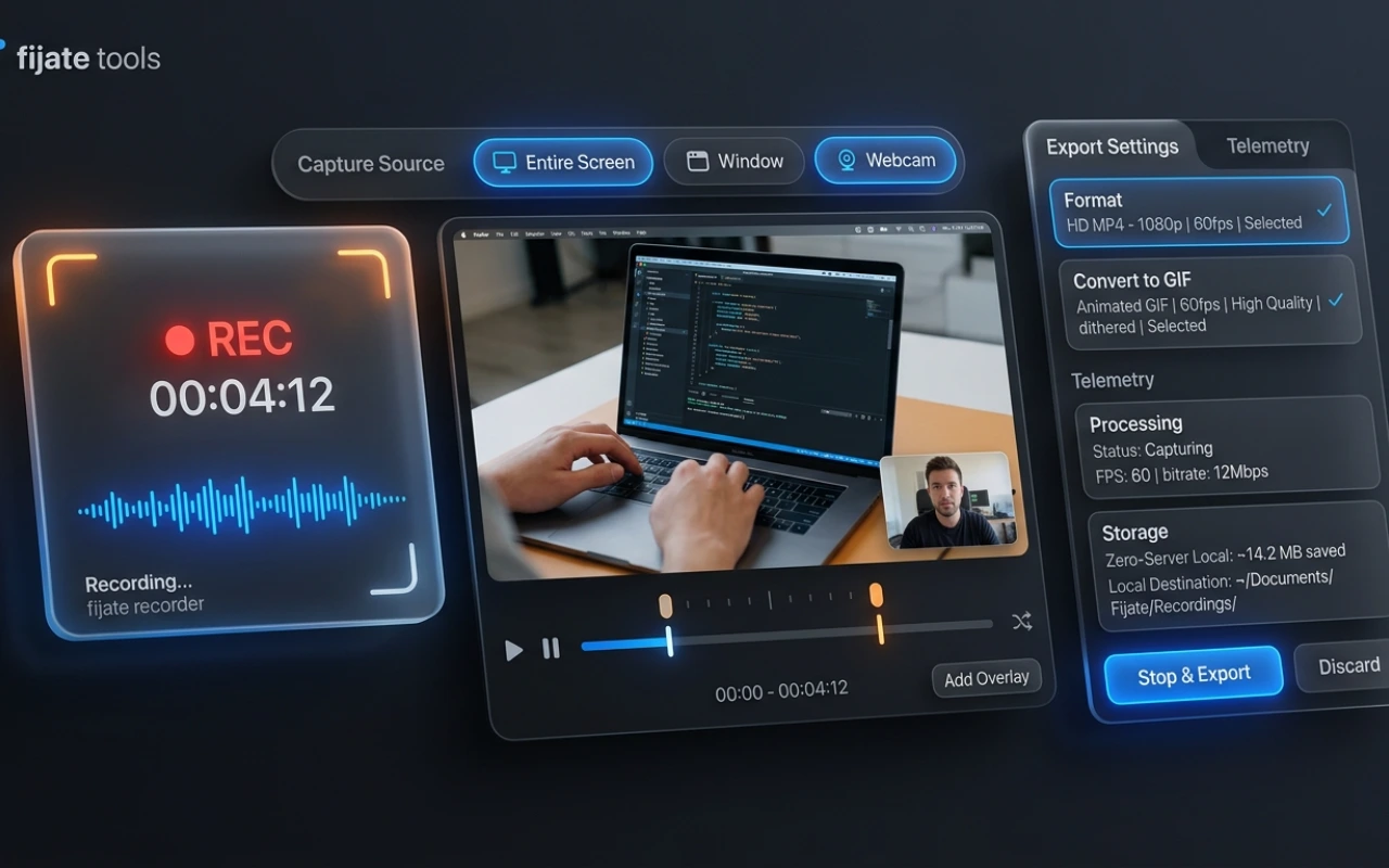 Grabador de pantalla y creador de GIF