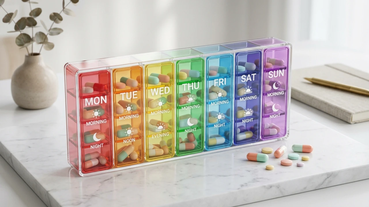 Pastillero virtual y organizador de medicamentos