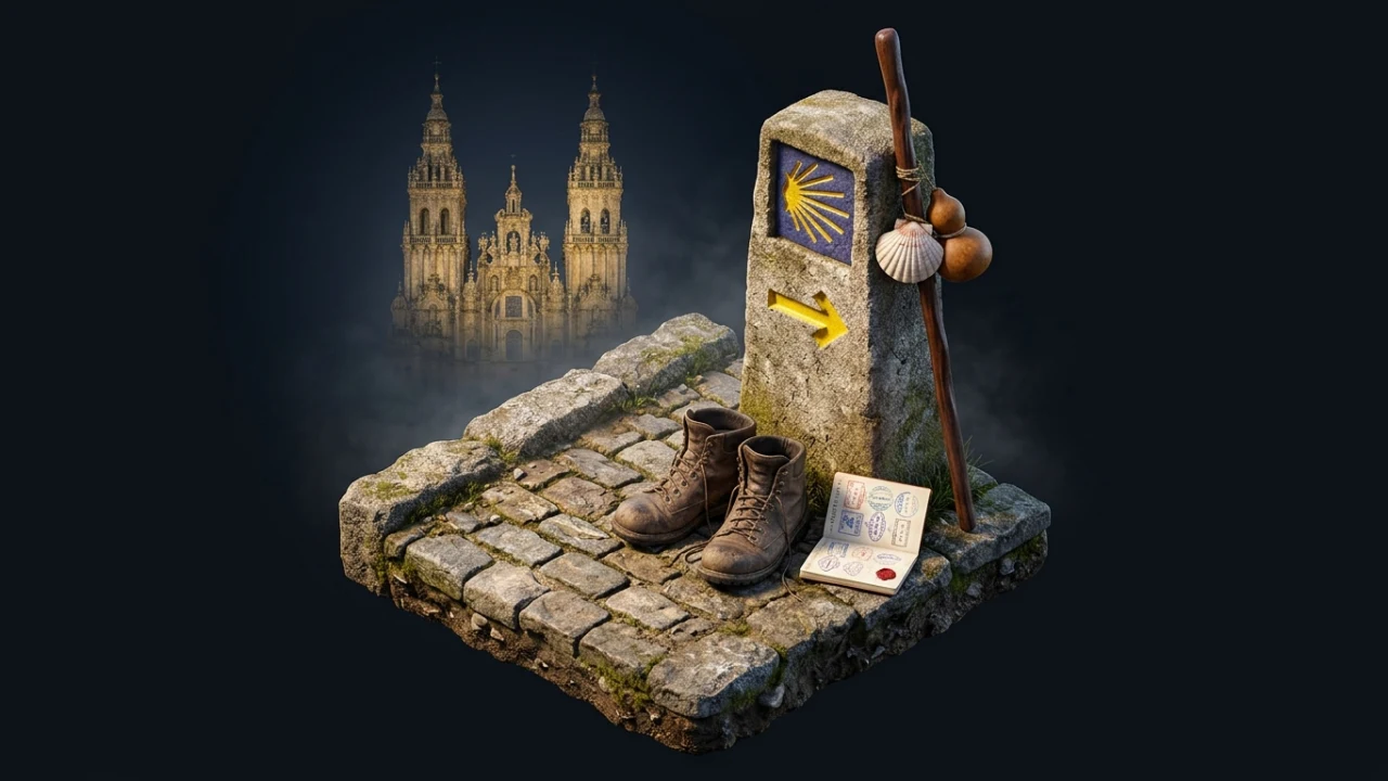 Planificador del Camino de Santiago: etapas, albergues y peso de mochila
