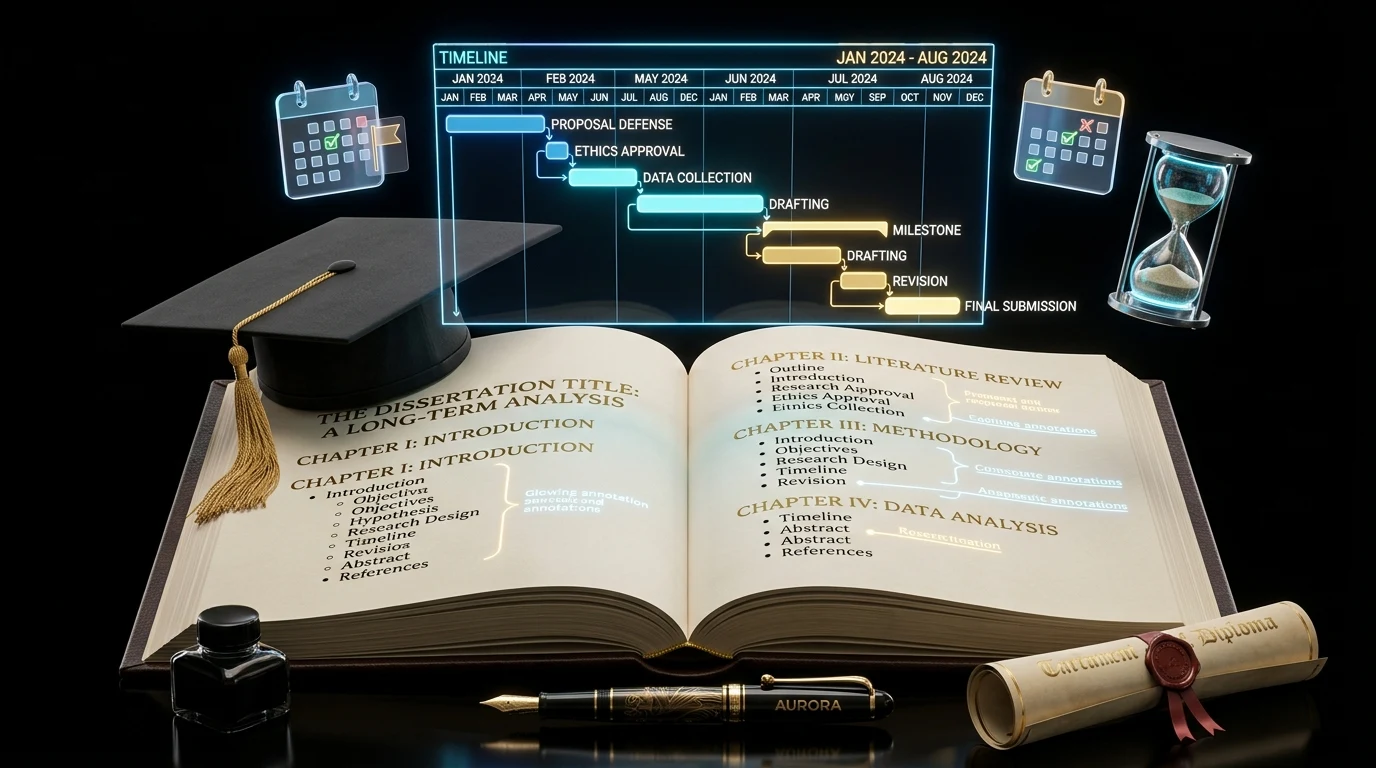 Estructurador y cronograma de TFG / TFM