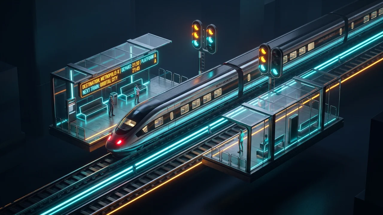 Radar de trenes y estaciones de España