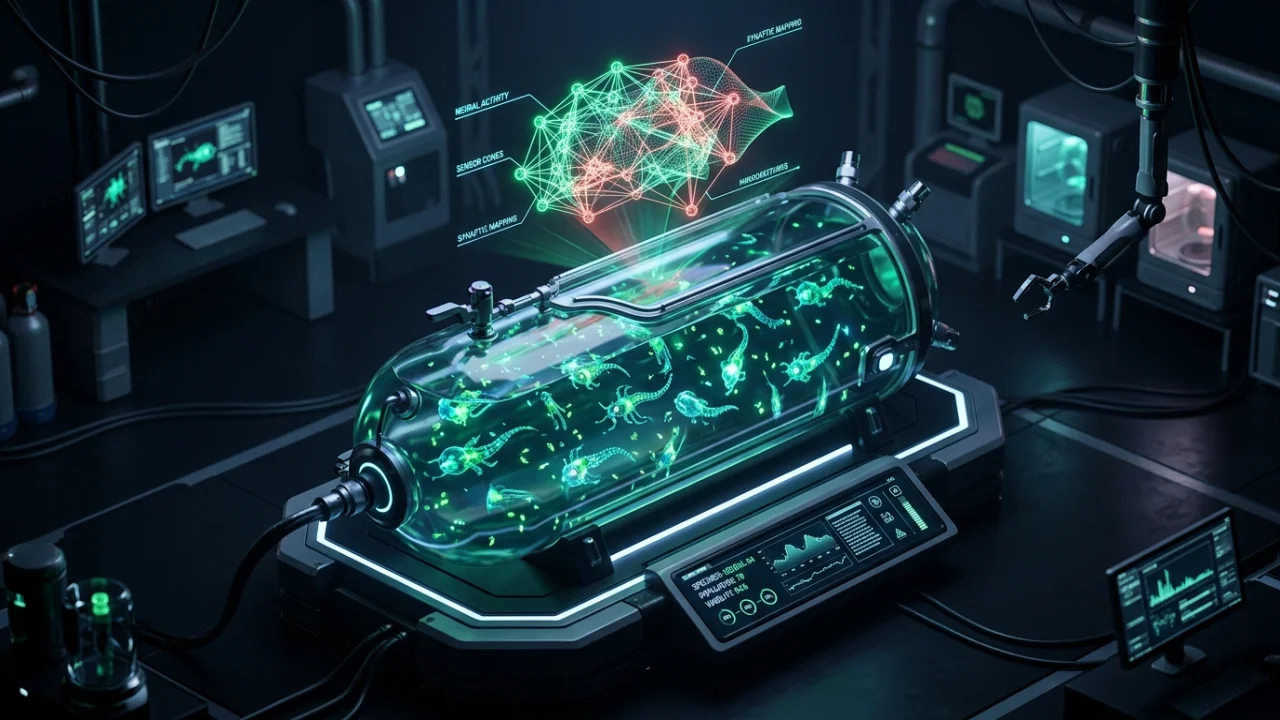 Simulador de evolución biológica y criaturas artificiales