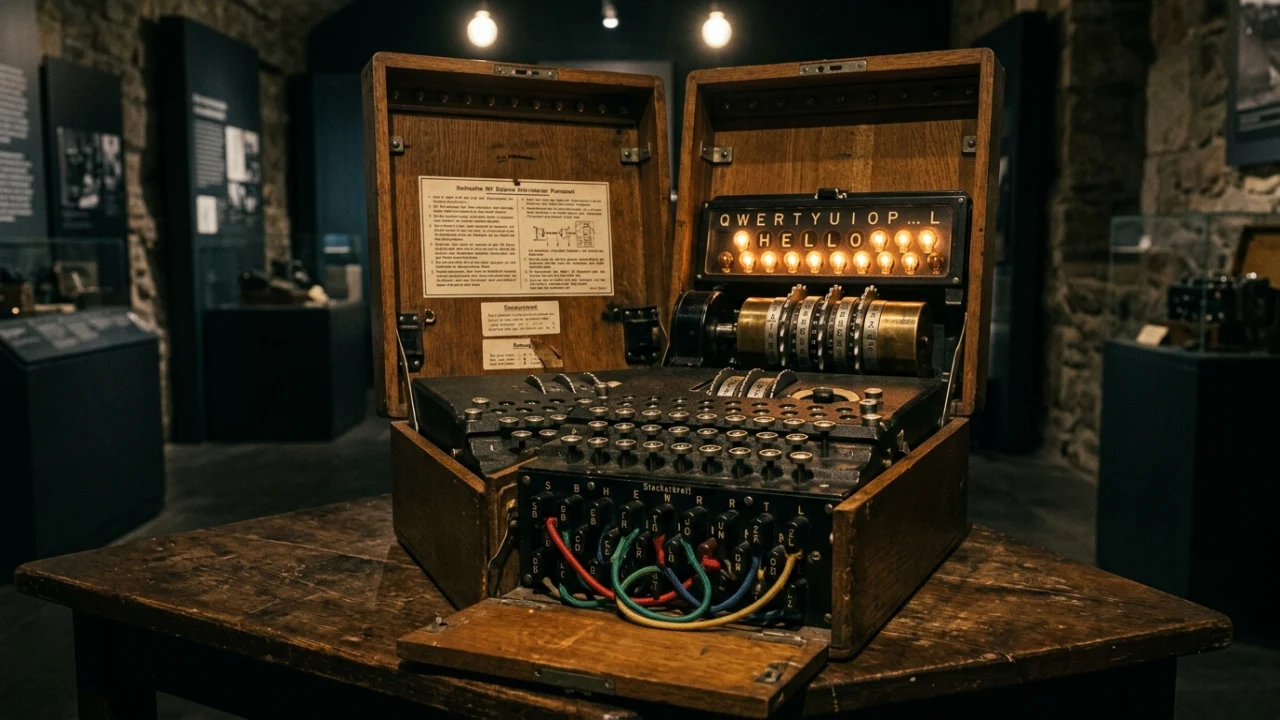 Simulador interactivo de la máquina Enigma