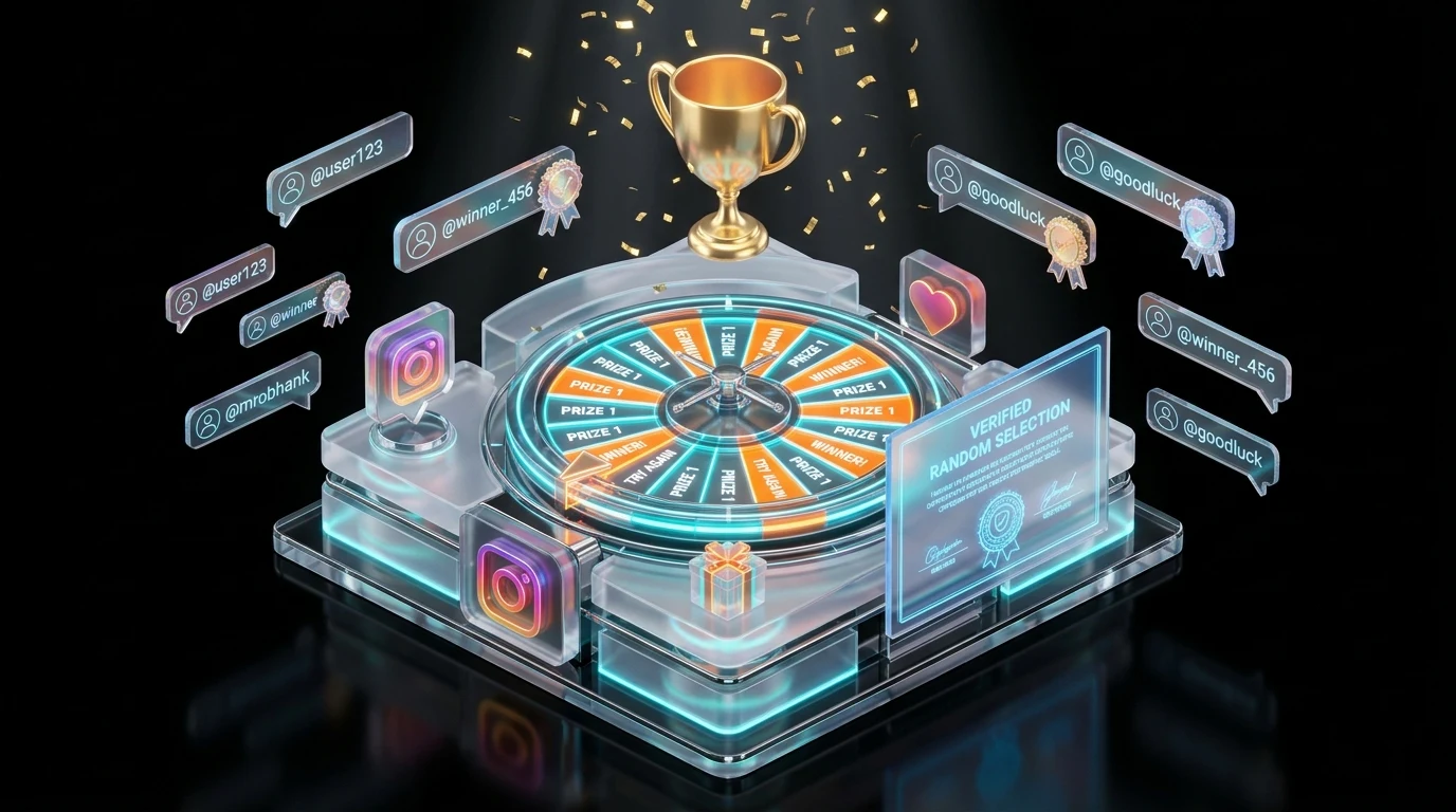 Sorteador de comentarios para Instagram y redes