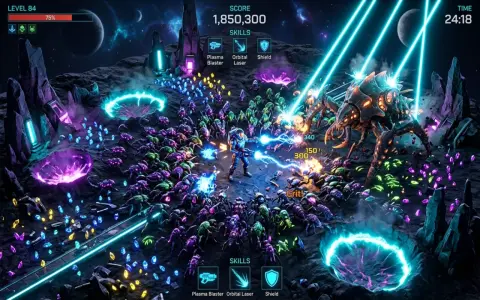 Alien survivors: enjambre espacial
