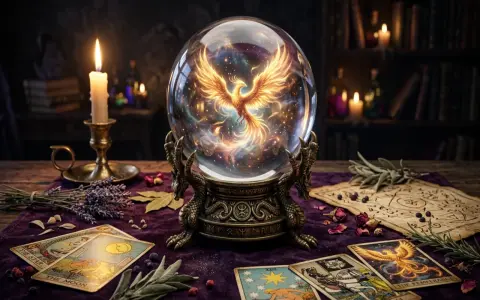 Oráculo de bola de cristal y clarividencia