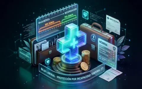 Calculadora de baja laboral e incapacidad temporal