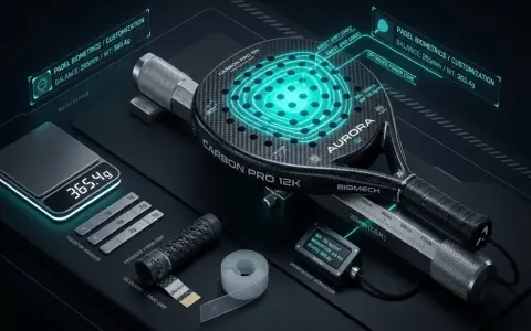 Calculadora de balance y peso de pala de pádel