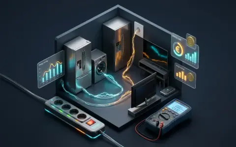 Calculadora de consumo eléctrico de electrodomésticos y modo vampiro