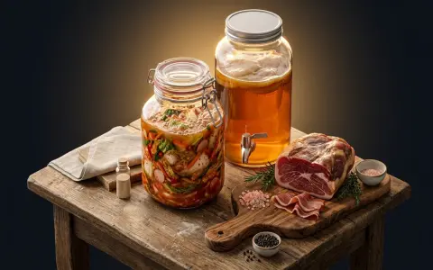 Calculadora de fermentación láctica, kombucha y curados caseros