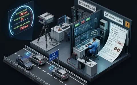 Calculadora de multas de radar y margen de error (Orden ICT/155/2020)