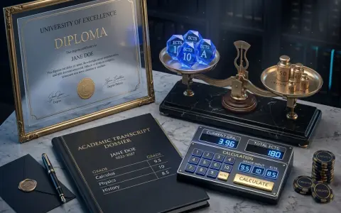 Calculadora de nota media de expediente académico y créditos ECTS