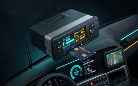 Calculadora de tacógrafo digital y descansos