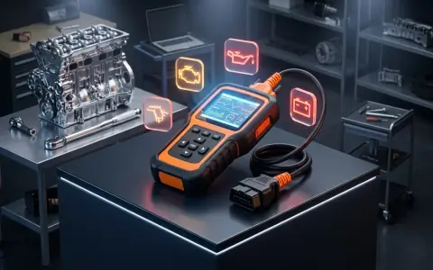 Decodificador de averías OBD2 y testigos del coche