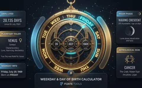 ¿Qué día de la semana naciste?