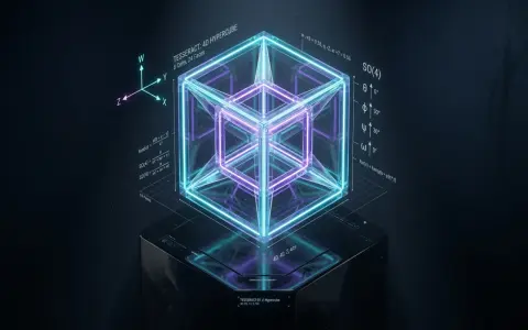 Explorador de la cuarta dimensión: teseracto y geometría 4D