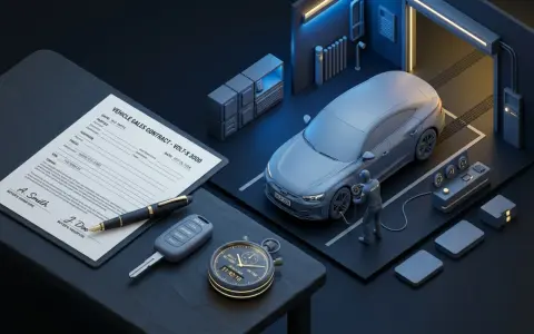 Generador de contrato de compraventa de vehículo