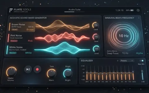 Generador de ruidos focus y binaural