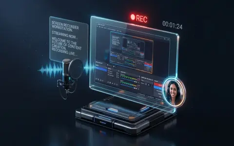 Grabador de pantalla, webcam y audio online